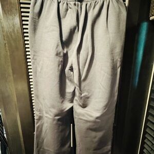 Women's Classic Gray Wide Leg Sweat Pants